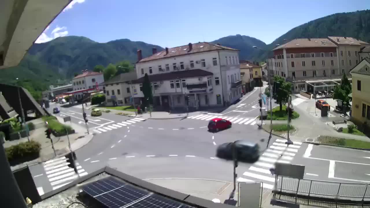 Centro città di Tolmino