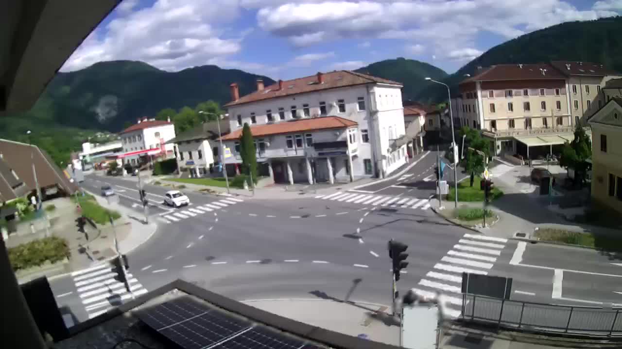 Centro città di Tolmino