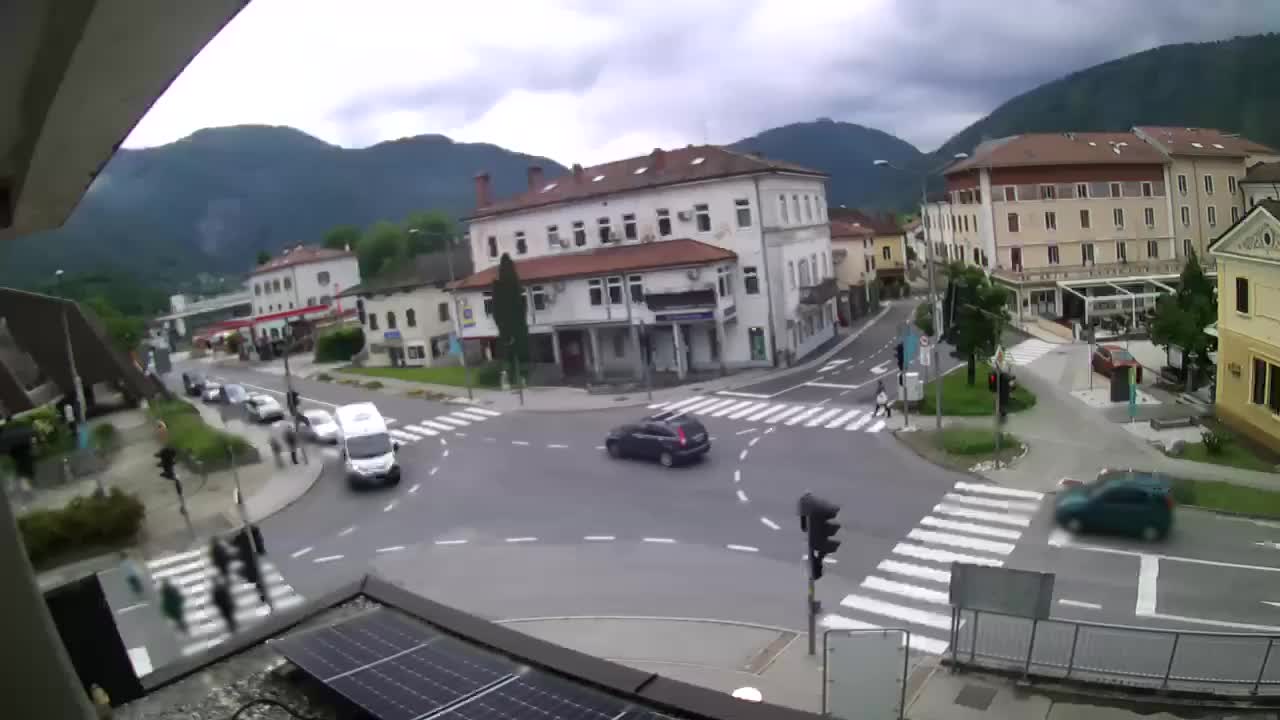 Centro città di Tolmino