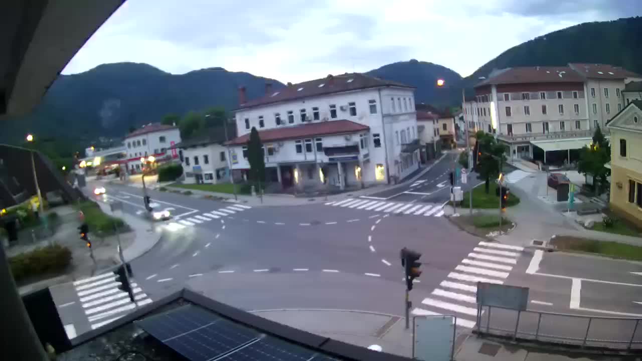 Centro città di Tolmino