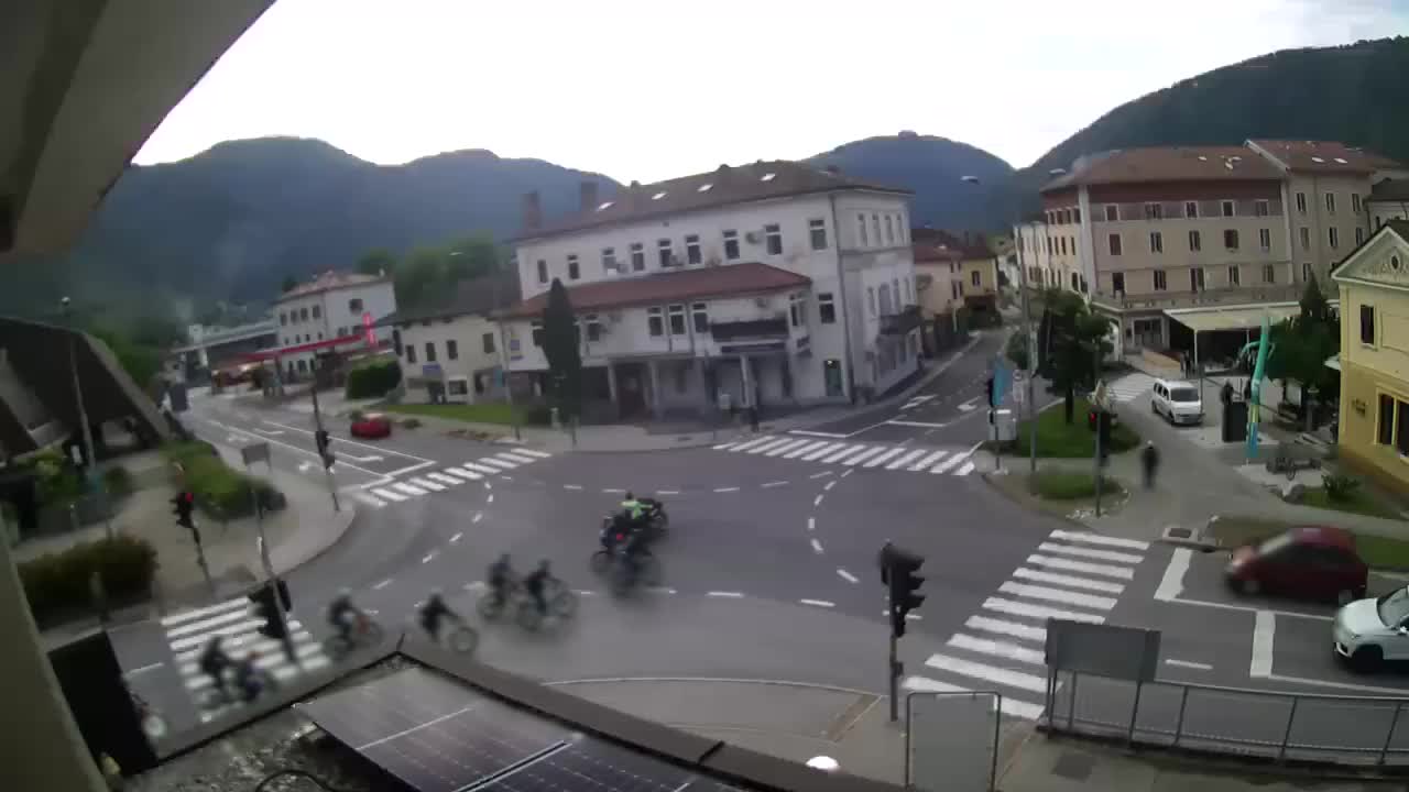 Centro città di Tolmino