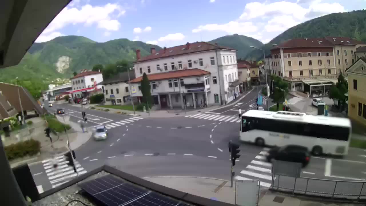 Centro città di Tolmino