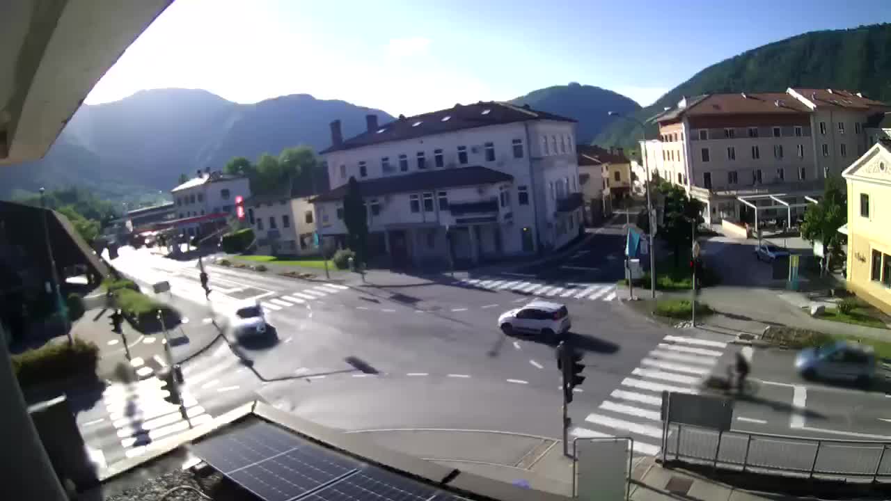 Centro città di Tolmino