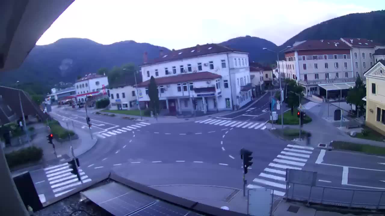 Centro città di Tolmino