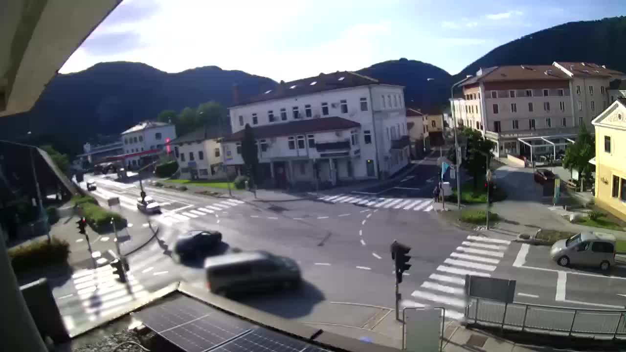Centro città di Tolmino