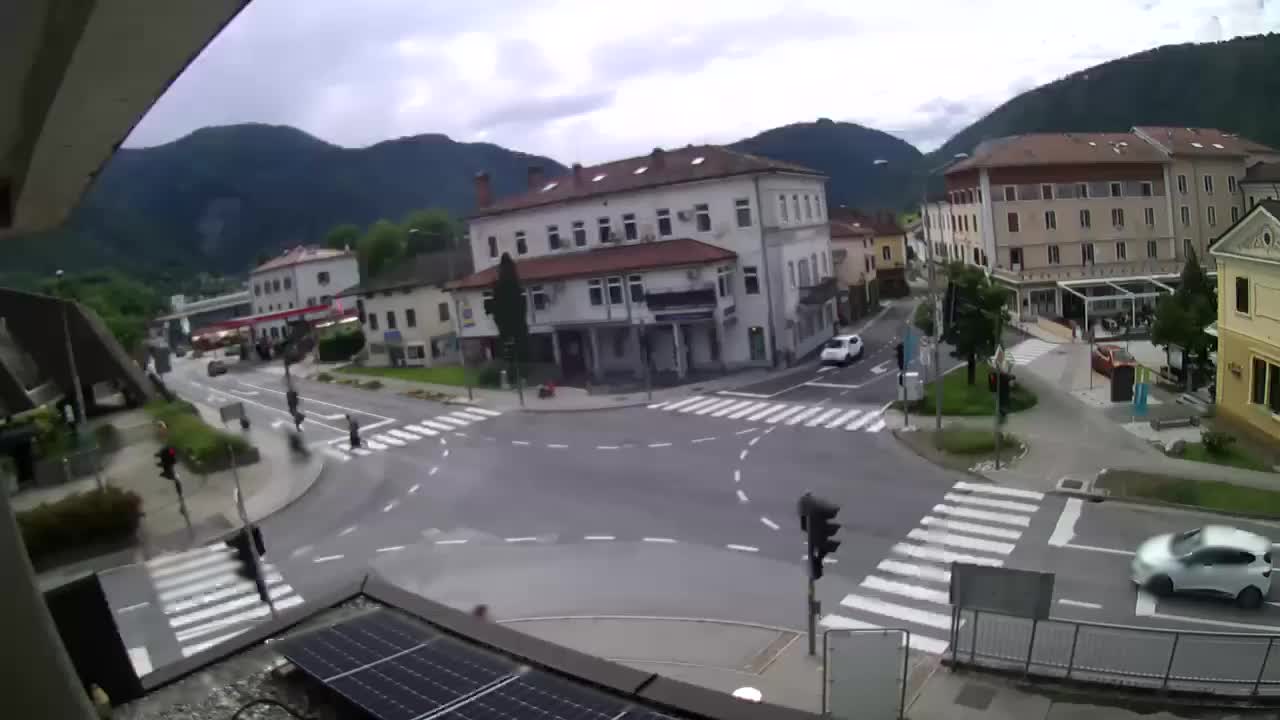 Centro città di Tolmino