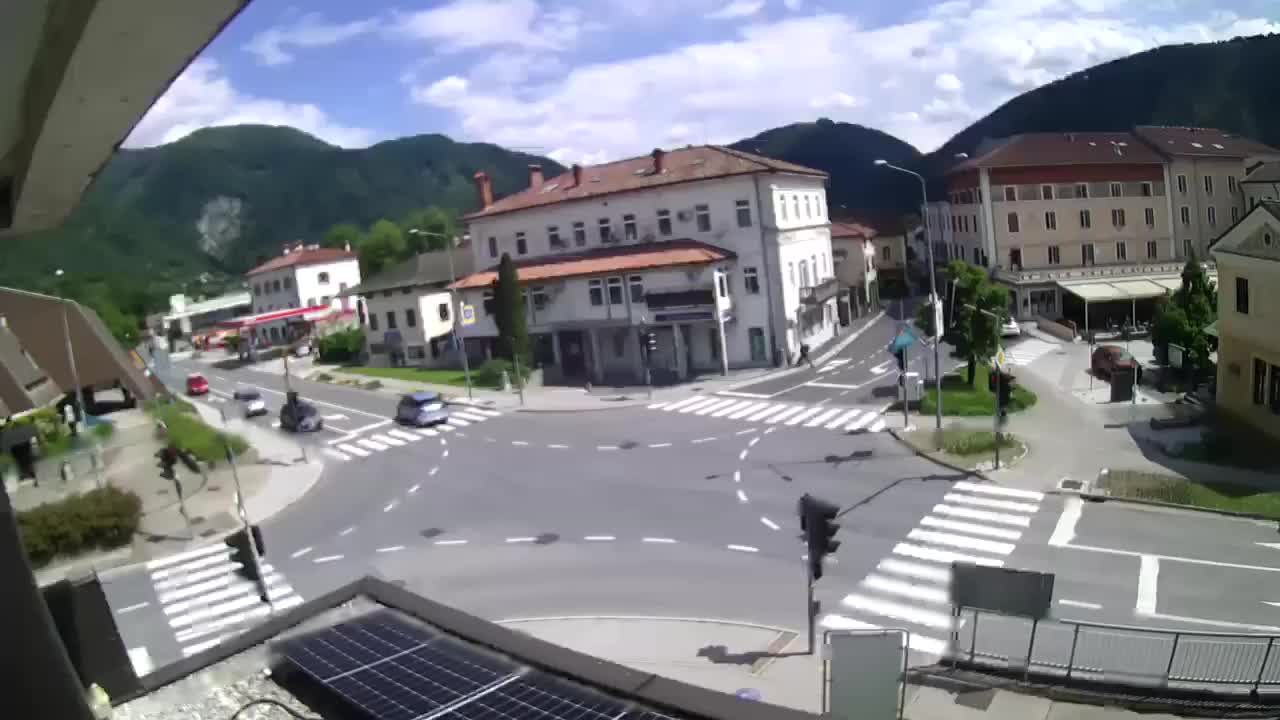 Zentrum von Tolmein