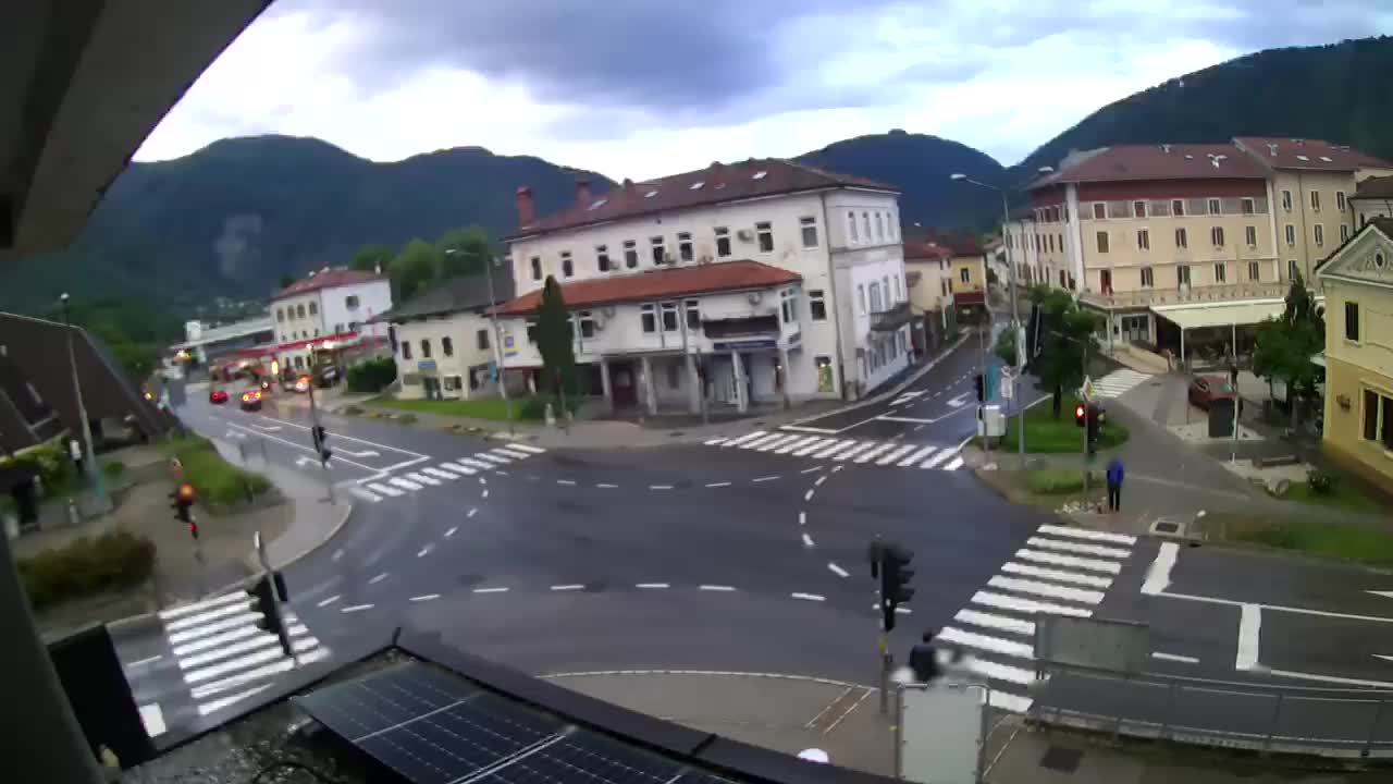 Zentrum von Tolmein