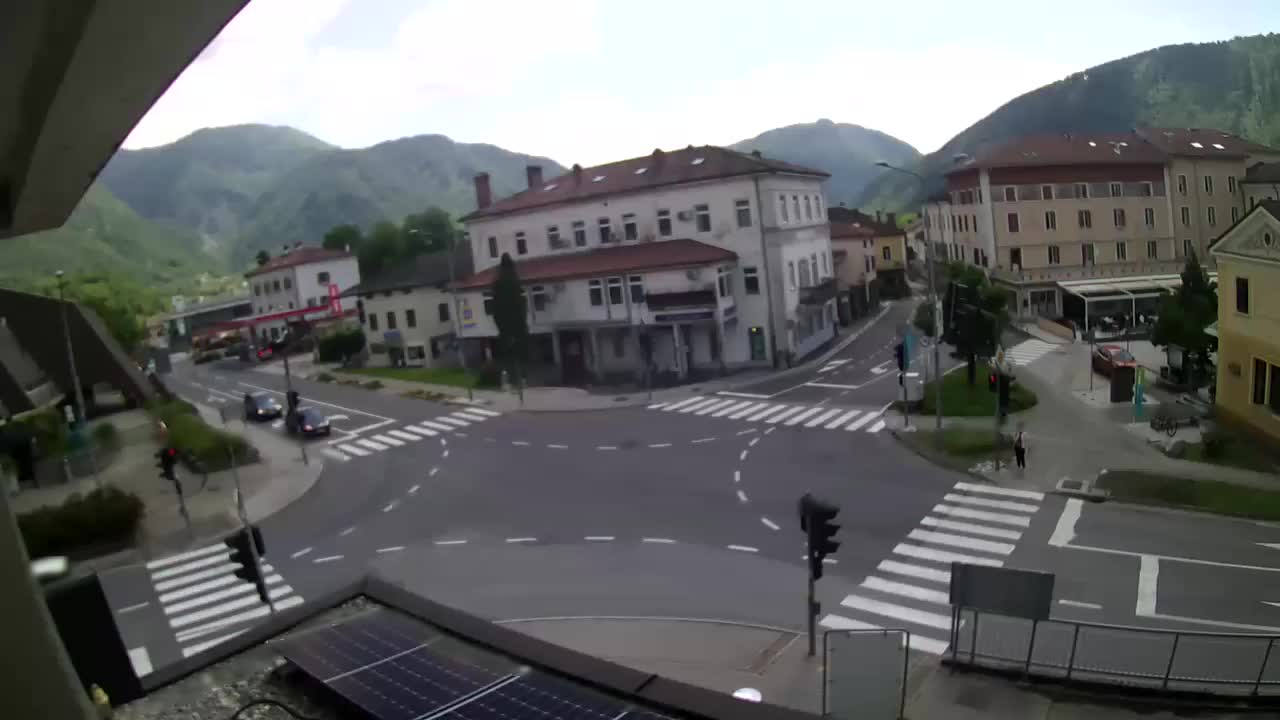 Centro città di Tolmino