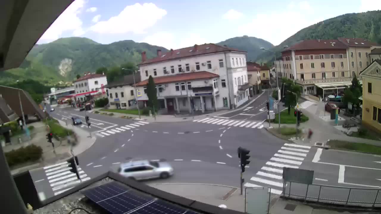 Centro città di Tolmino