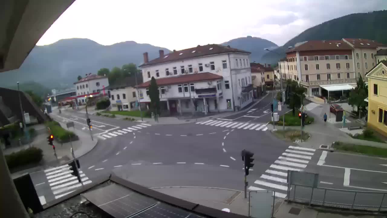 Zentrum von Tolmein