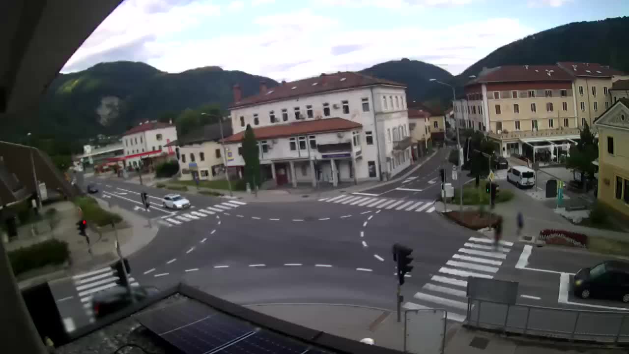 Centro città di Tolmino