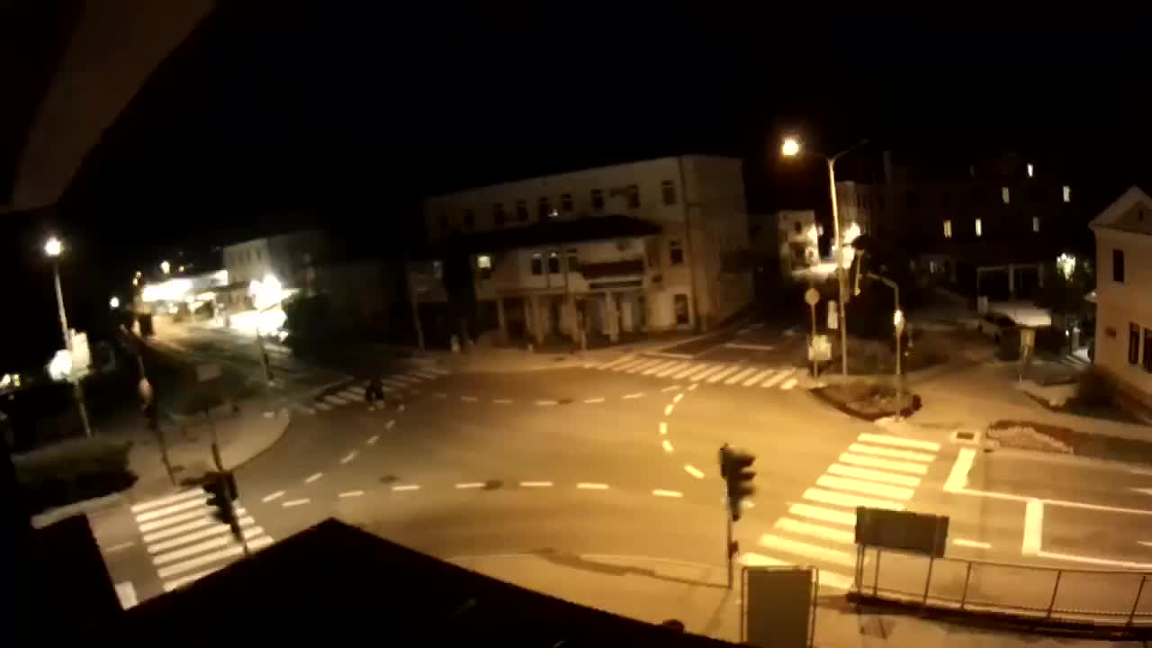 Centro città di Tolmino