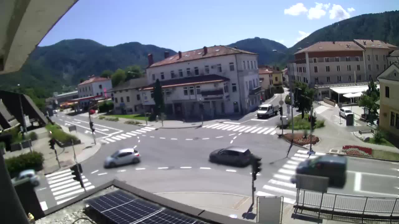 Centro città di Tolmino