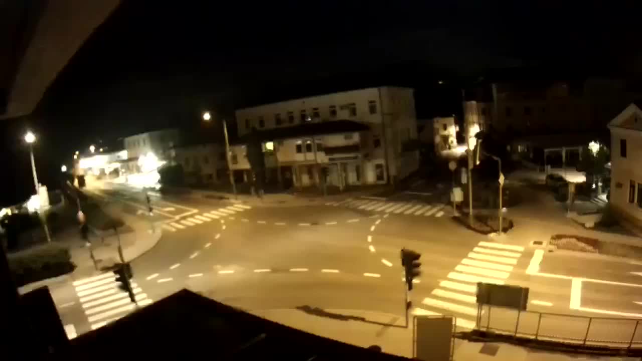 Centro città di Tolmino