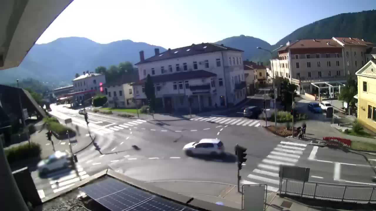 Centro città di Tolmino