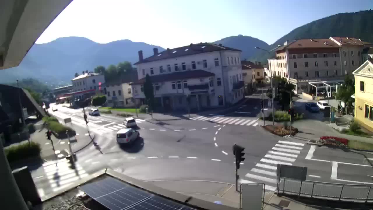 Centro città di Tolmino