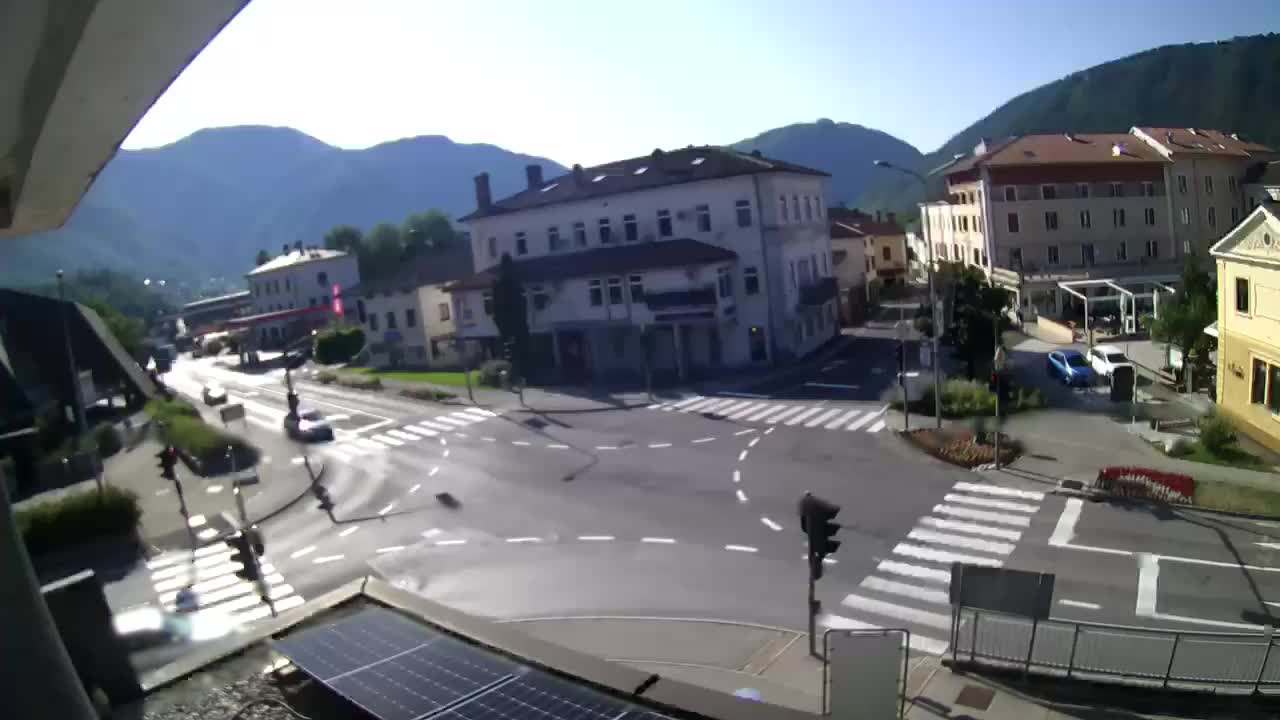 Centro città di Tolmino