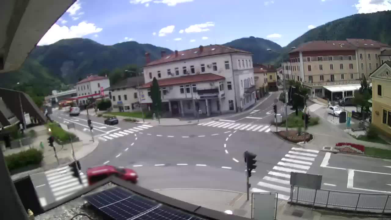 Centro città di Tolmino