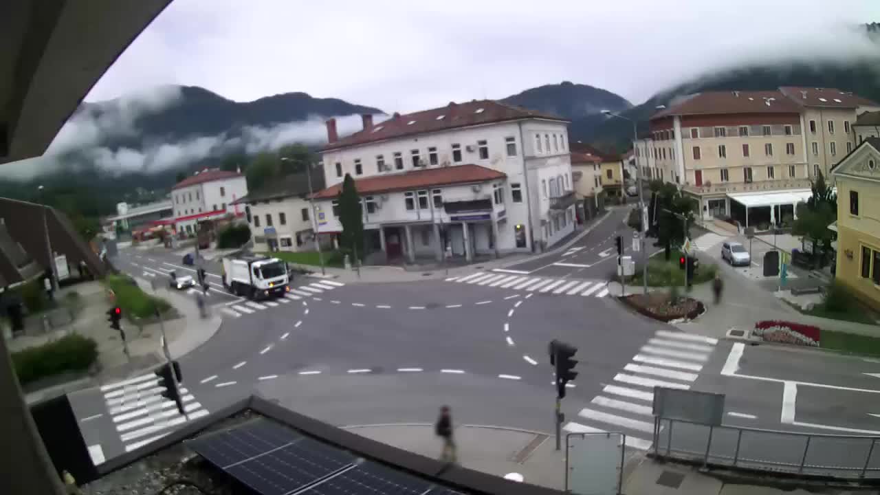Centro città di Tolmino