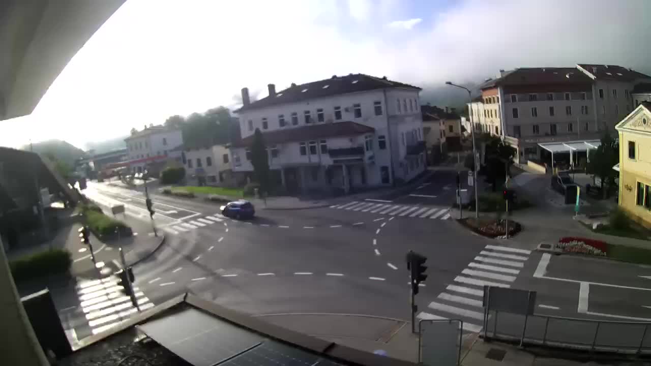 Centro città di Tolmino