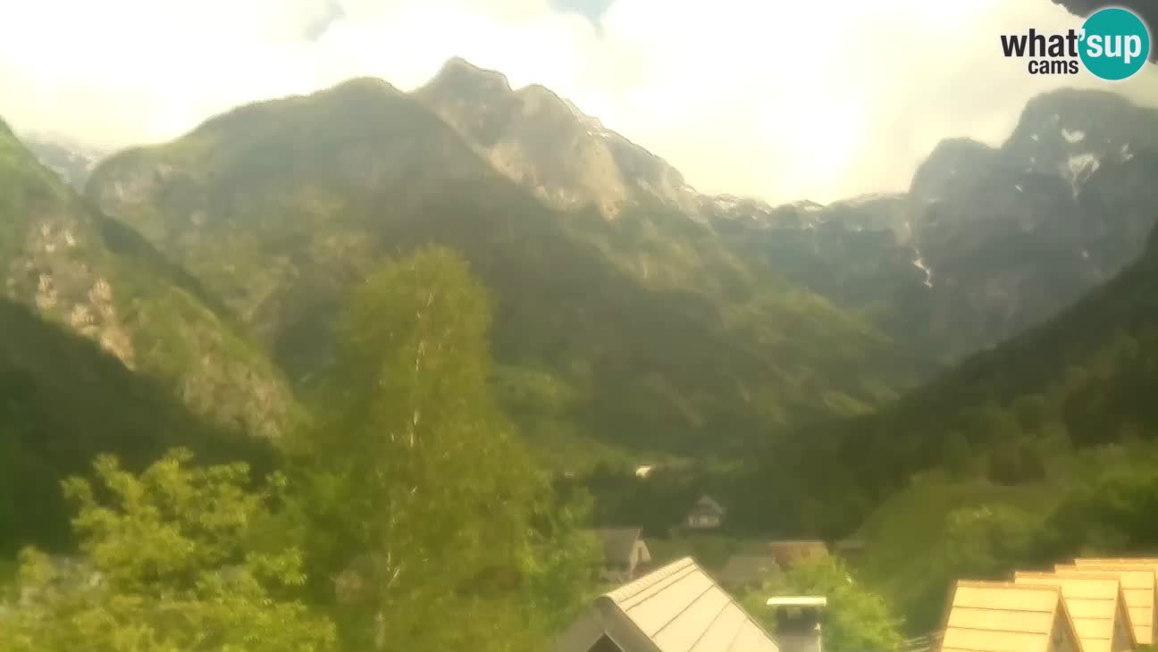 Webcam Trenta – Vista su Šplevt, Pihavec e Prisojnika