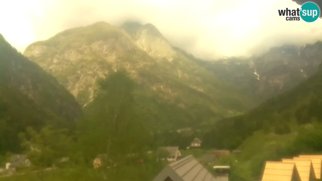 Webcam Trenta – Vista su Šplevt, Pihavec e Prisojnika