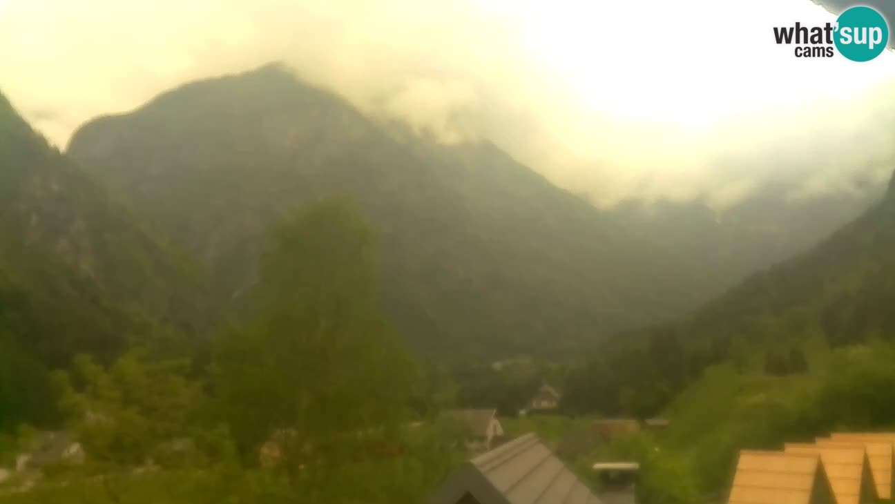 Webcam Trenta – Vista su Šplevt, Pihavec e Prisojnika
