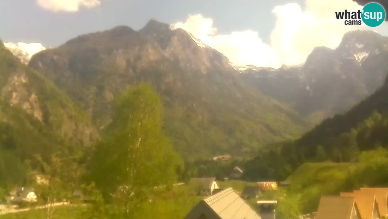 Webcam Trenta – Vista su Šplevt, Pihavec e Prisojnika