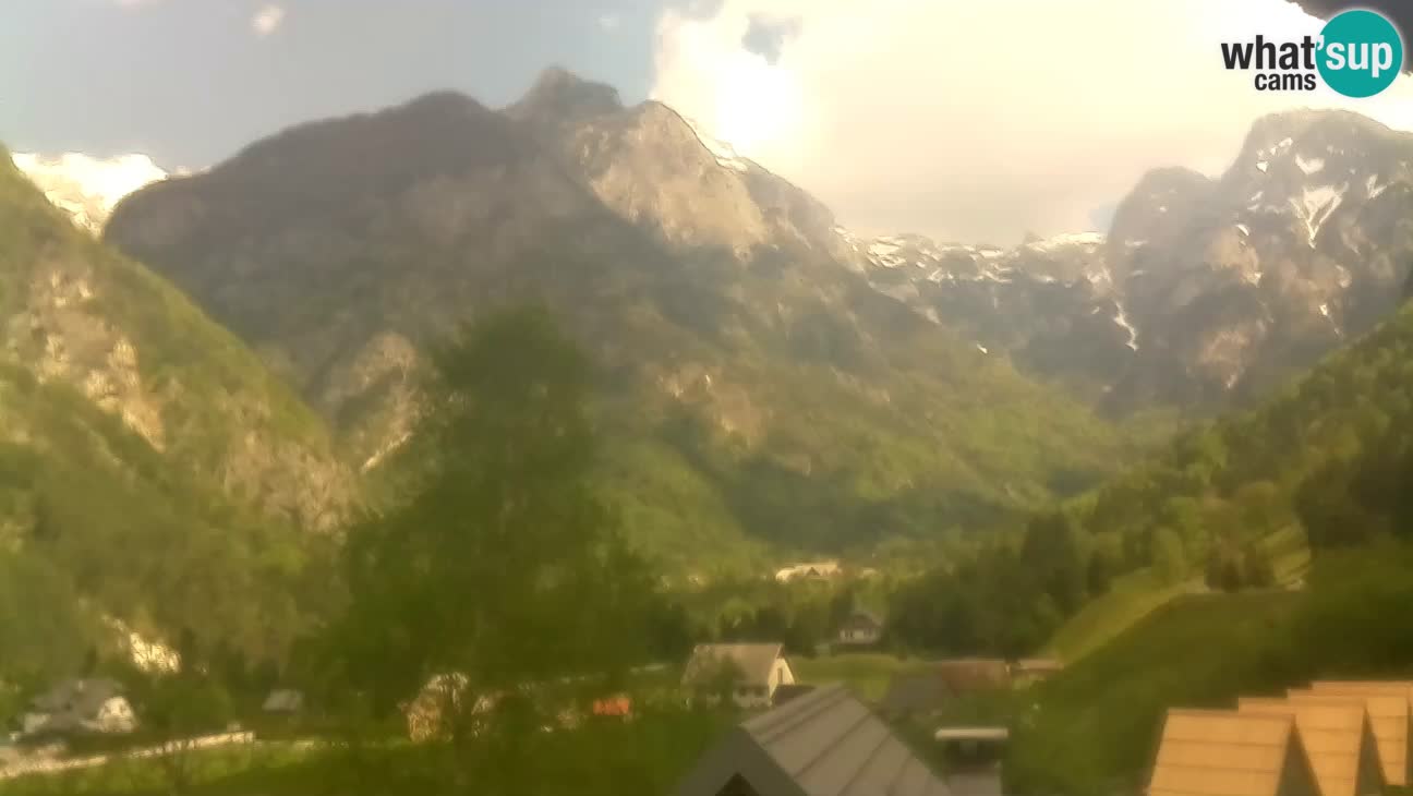 Webcam Trenta – Vista su Šplevt, Pihavec e Prisojnika