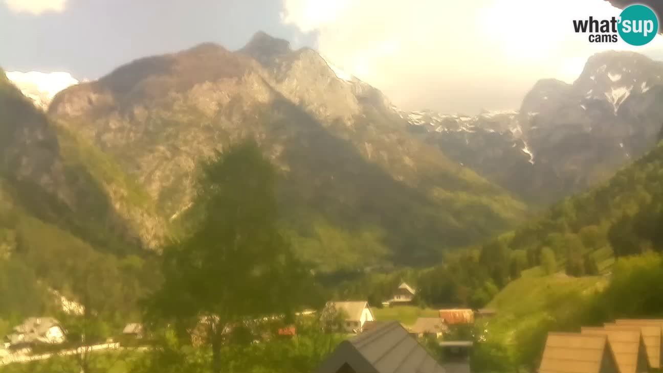 Webcam Trenta – Vista su Šplevt, Pihavec e Prisojnika