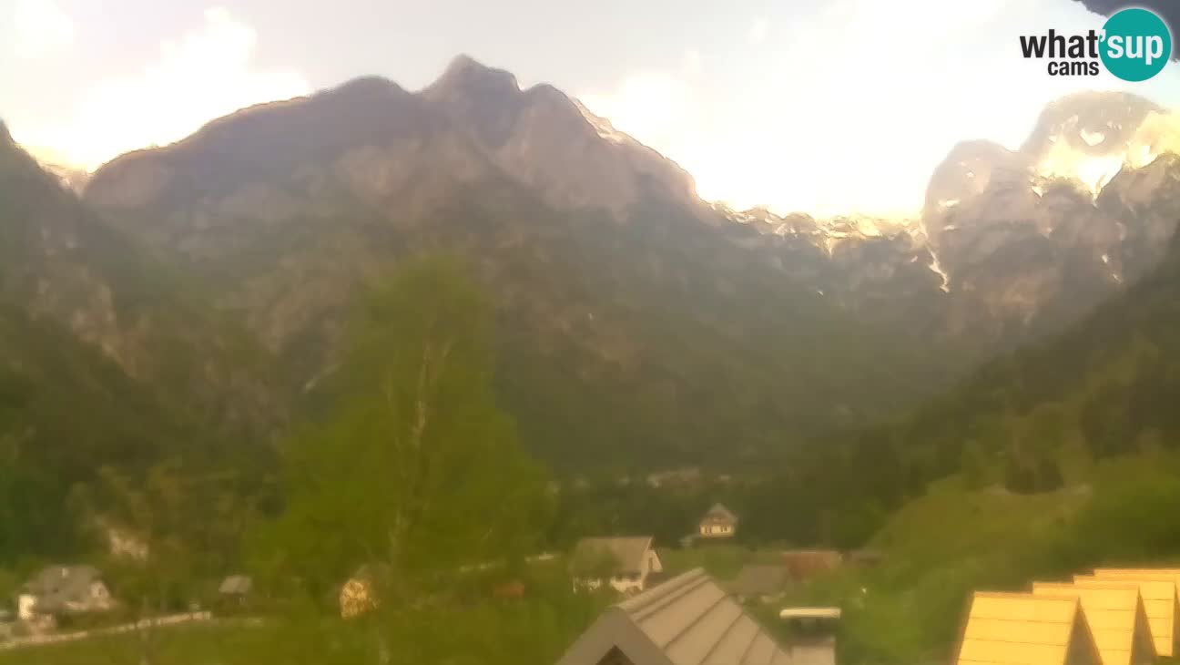 Webcam Trenta – Vista su Šplevt, Pihavec e Prisojnika