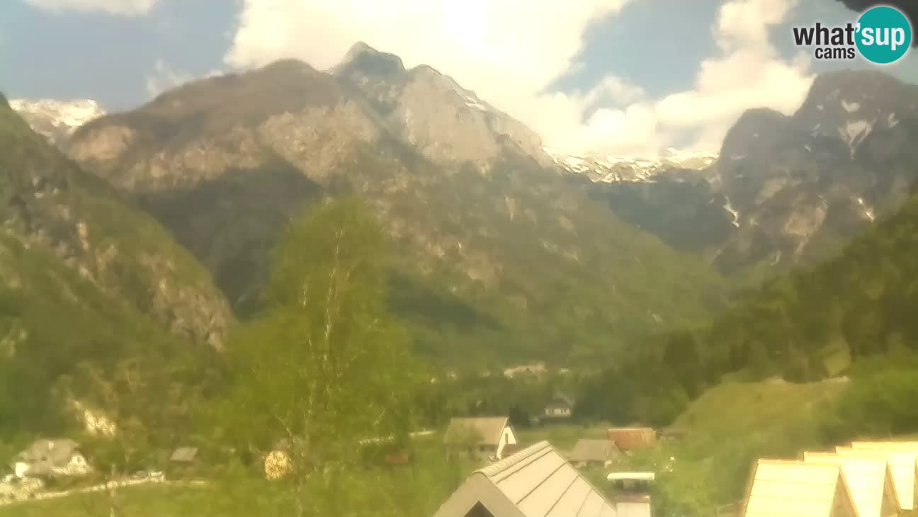 Webcam Trenta – Vista su Šplevt, Pihavec e Prisojnika