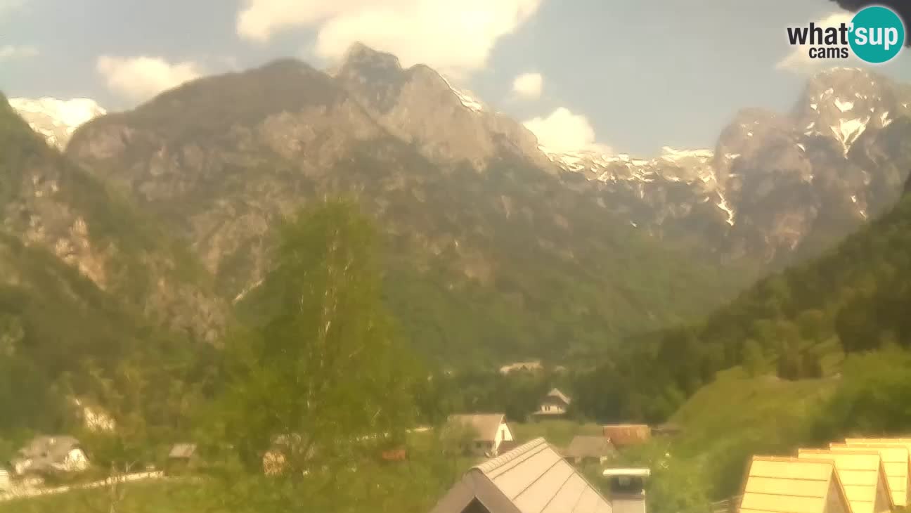 Webcam Trenta – Vista su Šplevt, Pihavec e Prisojnika