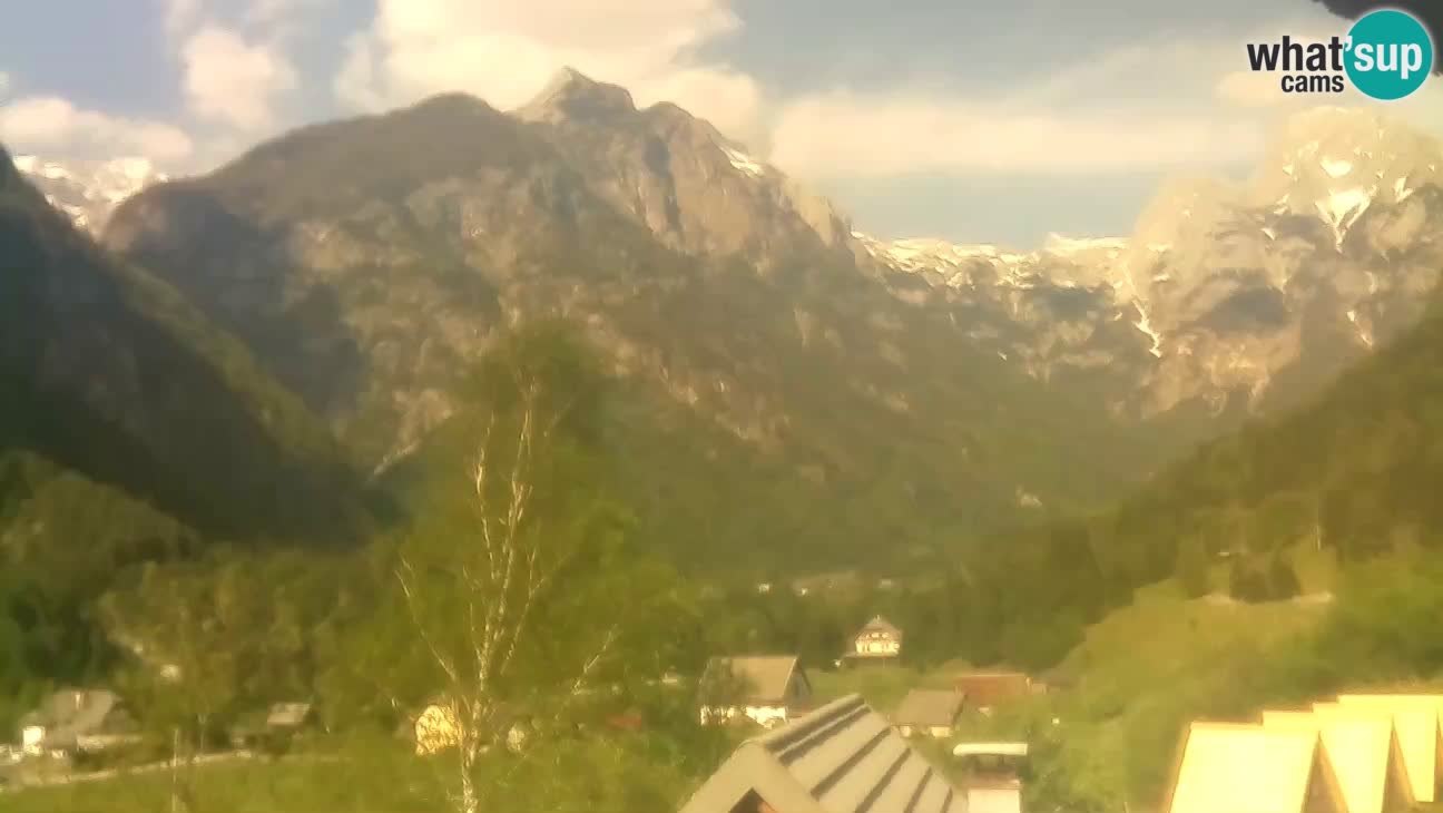 Webcam Trenta – Vista su Šplevt, Pihavec e Prisojnika