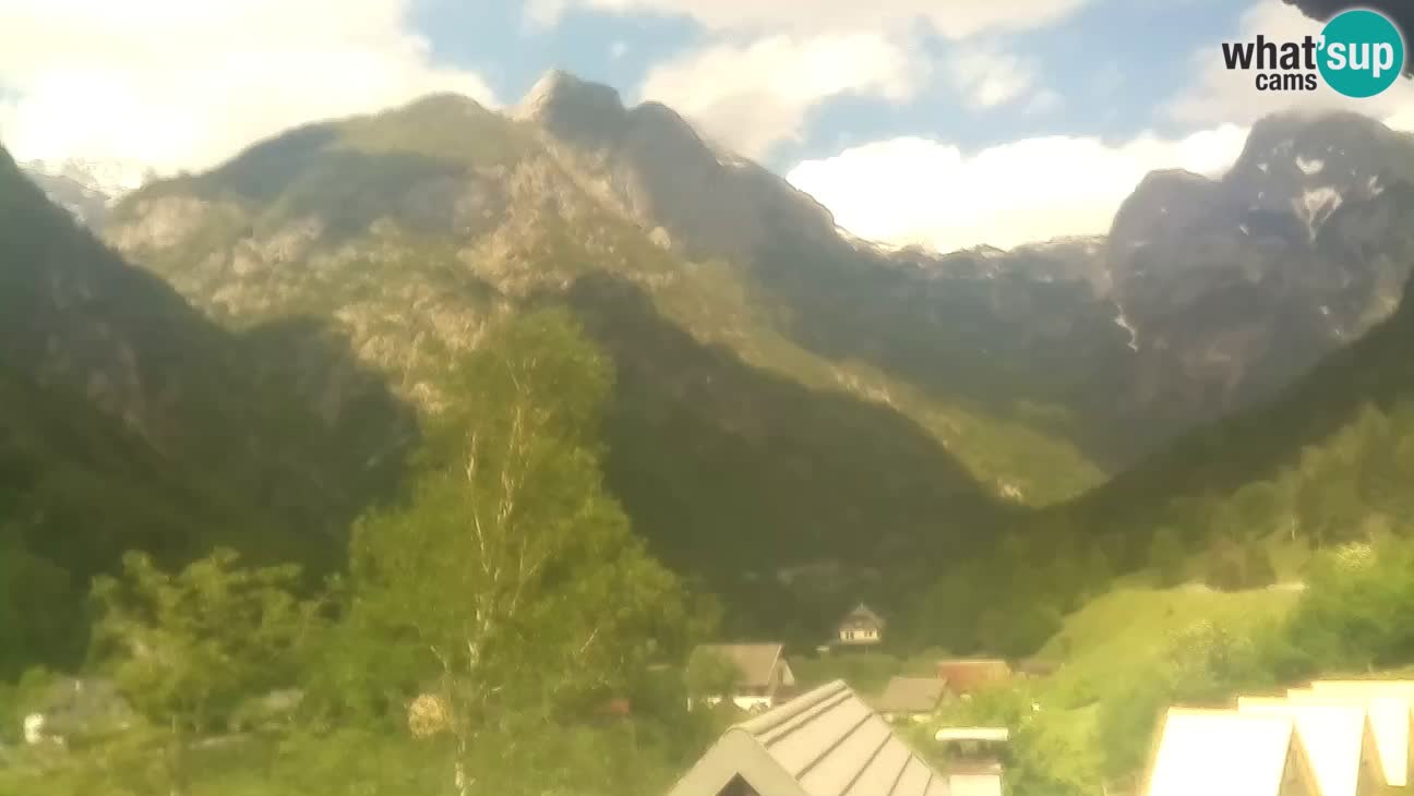 Webcam Trenta – Vista su Šplevt, Pihavec e Prisojnika