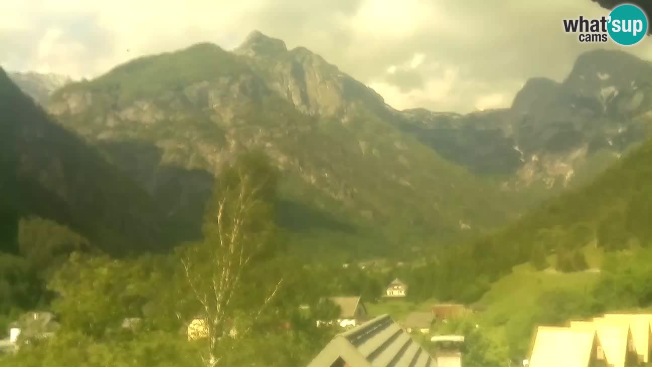 Webcam Trenta – Vista su Šplevt, Pihavec e Prisojnika