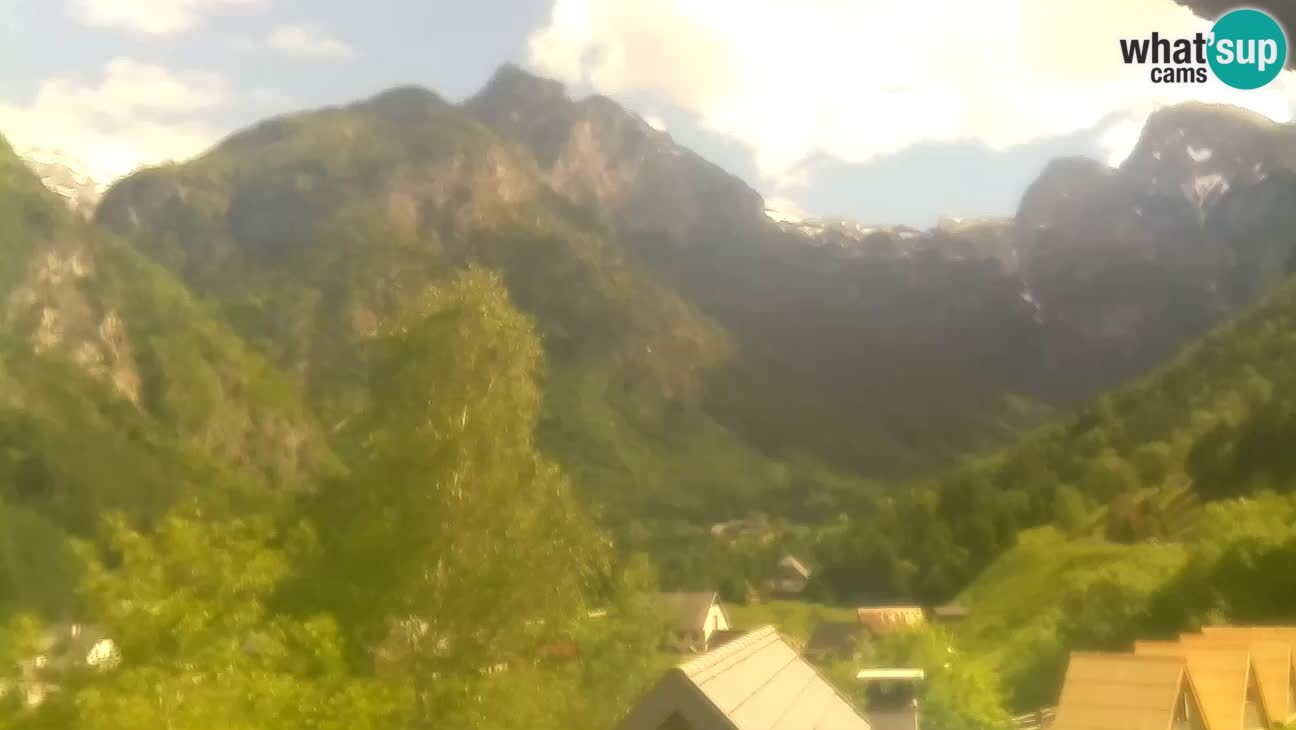 Webcam Trenta – Vista su Šplevt, Pihavec e Prisojnika