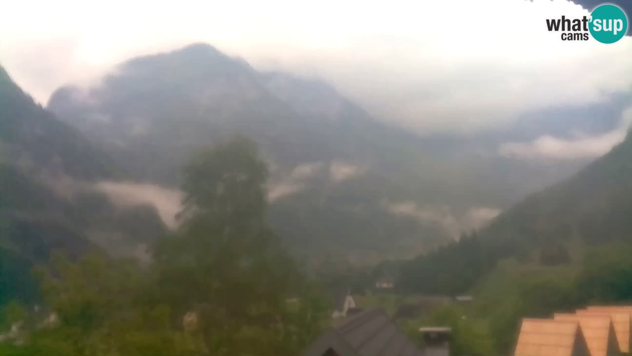 Webcam Trenta – Vista su Šplevt, Pihavec e Prisojnika