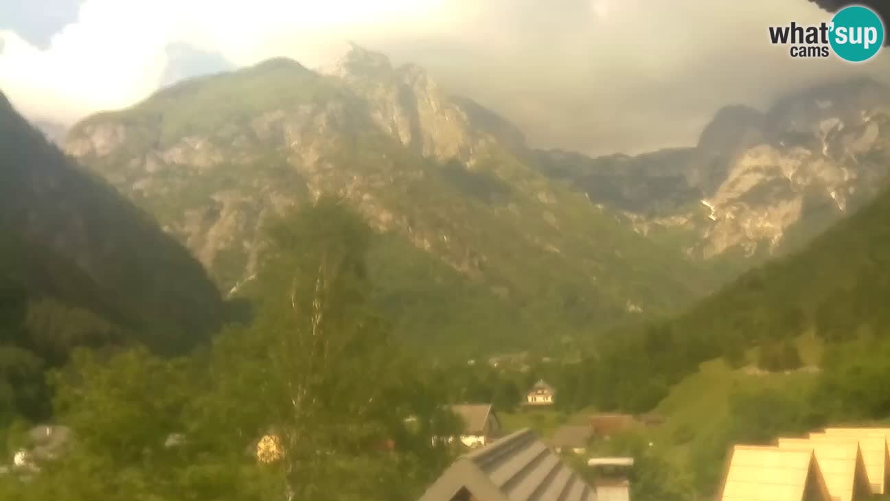 Webcam Trenta – Vista su Šplevt, Pihavec e Prisojnika