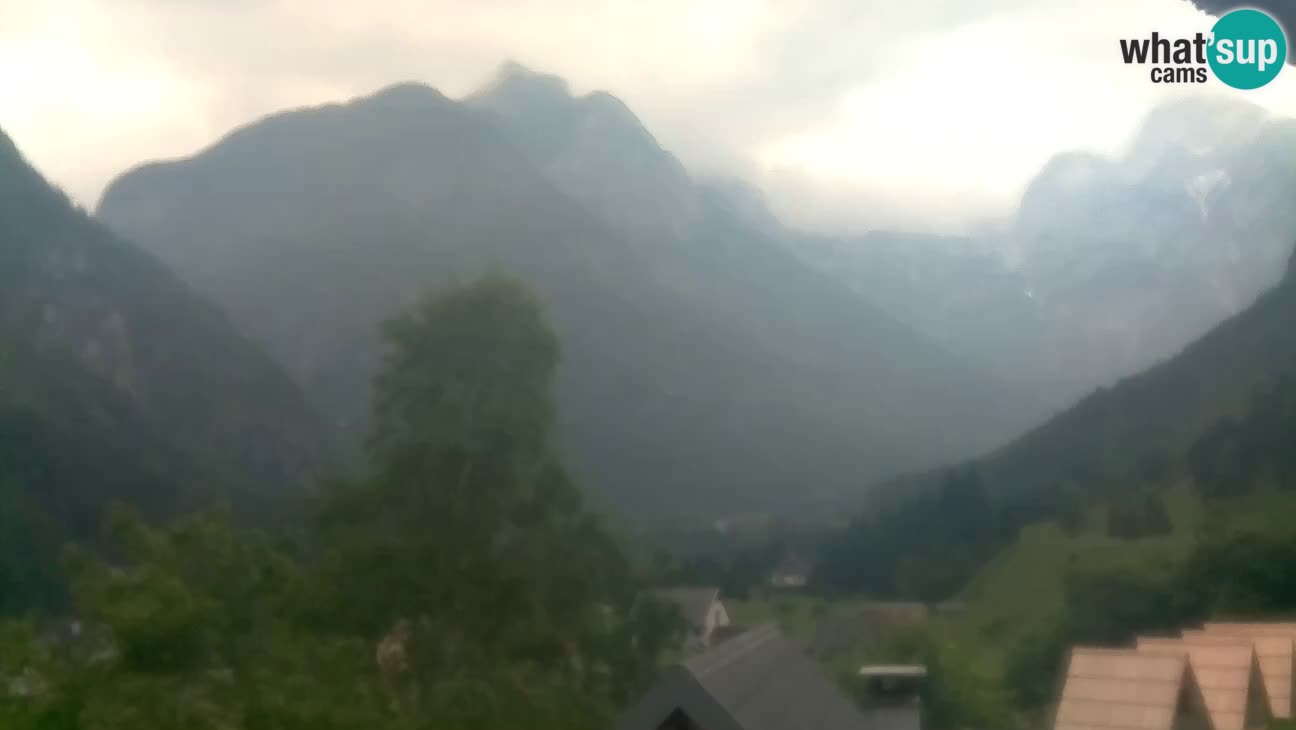 Webcam Trenta – Vista su Šplevt, Pihavec e Prisojnika