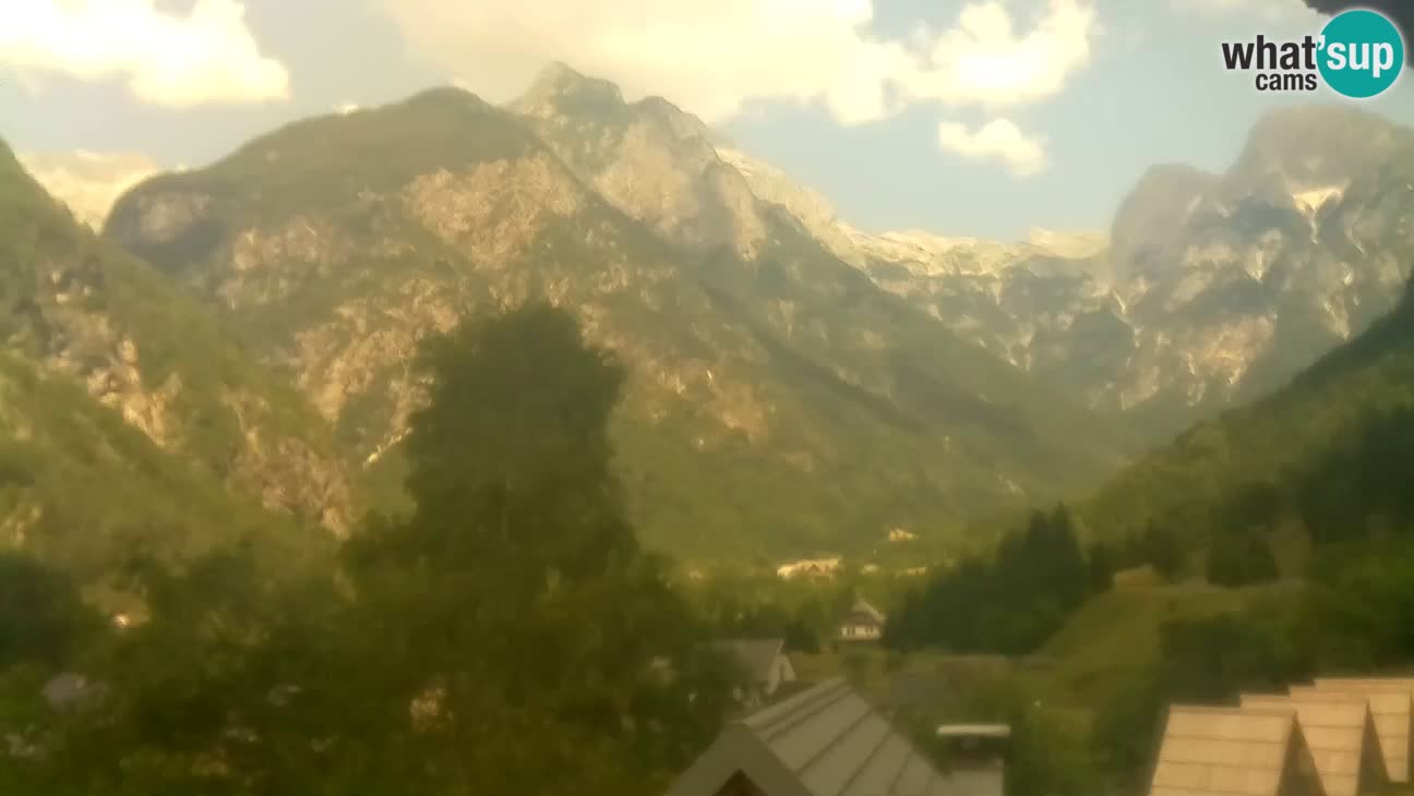 Webcam Trenta – Vista su Šplevt, Pihavec e Prisojnika