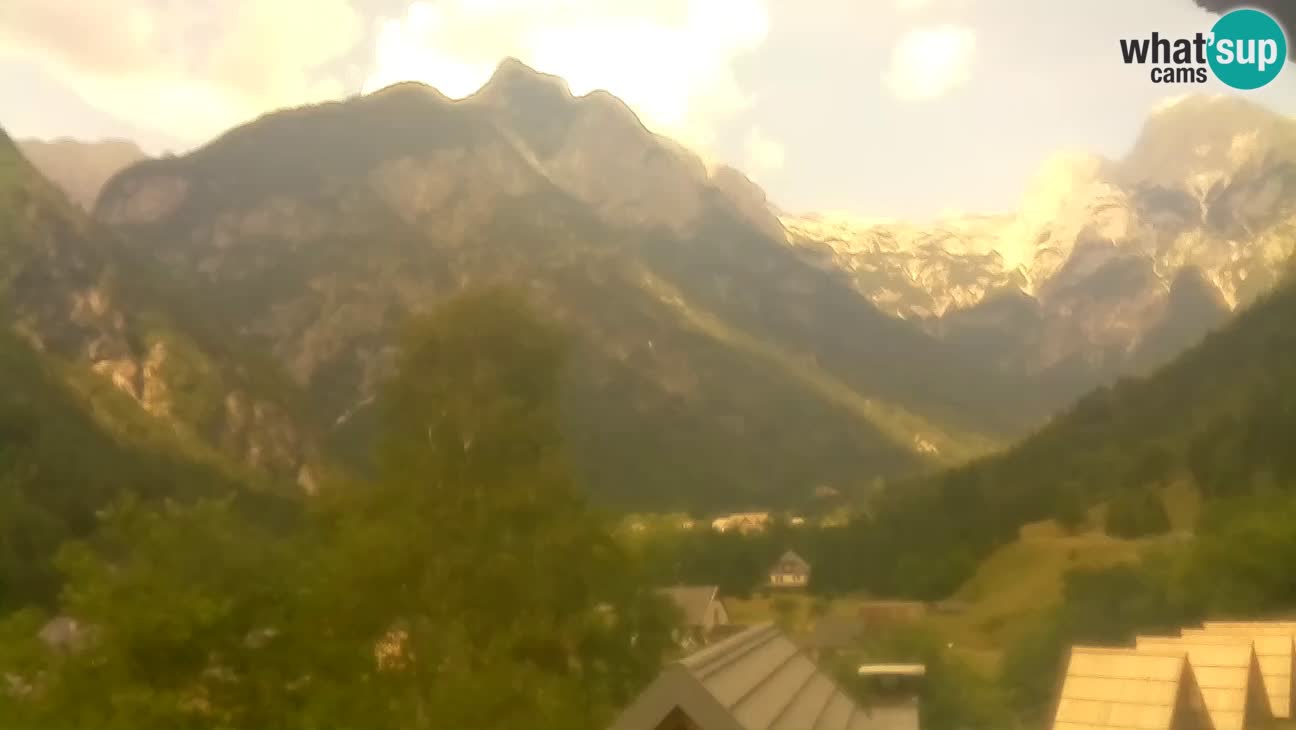 Webcam Trenta – Vista su Šplevt, Pihavec e Prisojnika