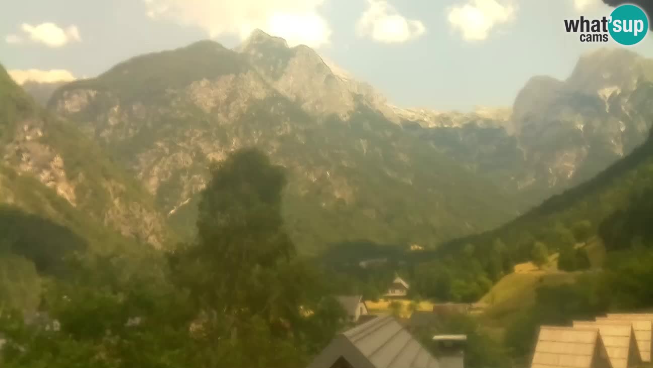 Webcam Trenta – Vista su Šplevt, Pihavec e Prisojnika