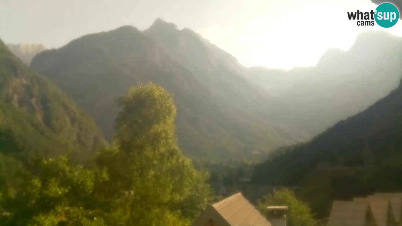 Webcam Trenta – Vista su Šplevt, Pihavec e Prisojnika