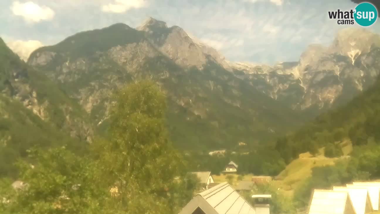 Webcam Trenta – Vista su Šplevt, Pihavec e Prisojnika