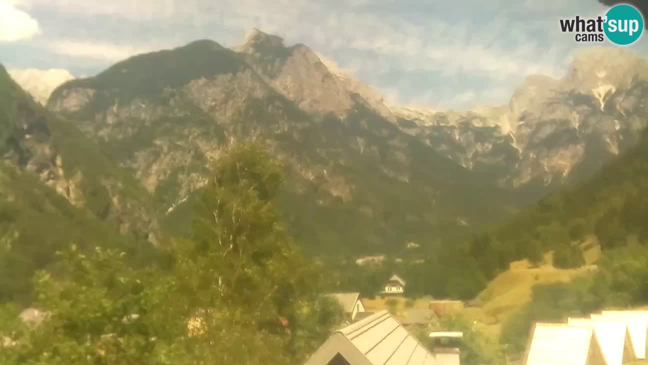 Webcam Trenta – Vista su Šplevt, Pihavec e Prisojnika