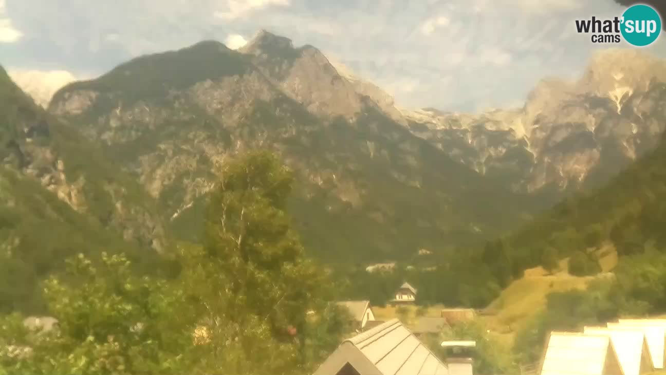 Webcam Trenta – Vista su Šplevt, Pihavec e Prisojnika