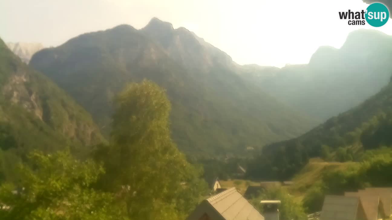 Webcam Trenta – Vista su Šplevt, Pihavec e Prisojnika