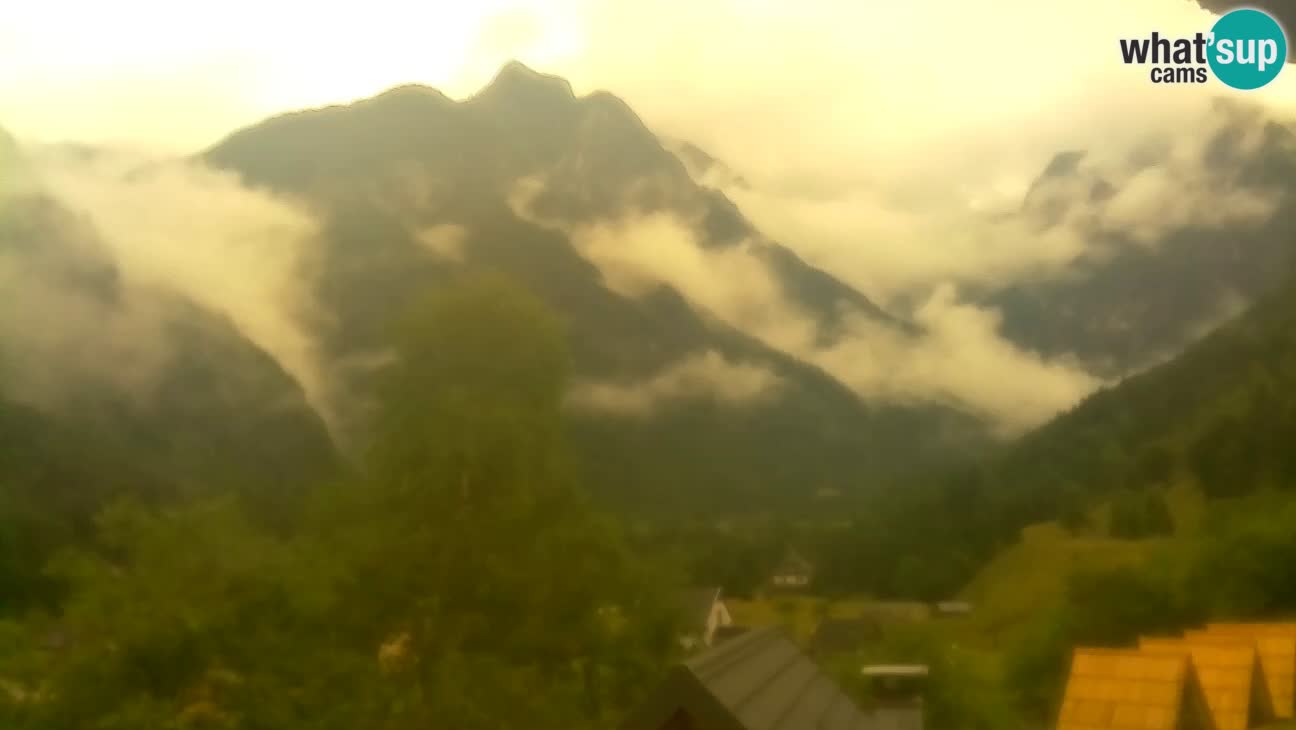 Webcam Trenta – Vista su Šplevt, Pihavec e Prisojnika